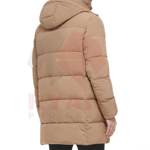 Custom High Quality Long Puffer Jackets For Men Adults And Kids Customized <b>Colour</b> Design And Printing Plus Size - Product Image 3