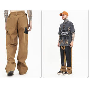 Pantalon en cuir de moto pour homme, coupe classique, élégant, décontracté, confortable, durable, doux, de haute qualité, respirant, écologique, droit - Product Image 3