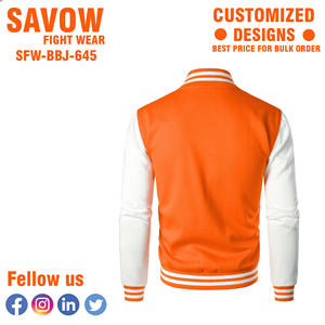 เสื้อแจ็กเก็ตเบสบอลผ้าซาตินสำหรับผู้ชาย, น้ำหนักเบาระบายอากาศได้ดีบริเวณด้านหน้ามีซิปด้านหน้า - Product Image 3