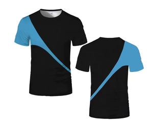 Camiseta de estilo hip hop callejero a la moda para hombre con logotipo estampado DIY - Product Image 2