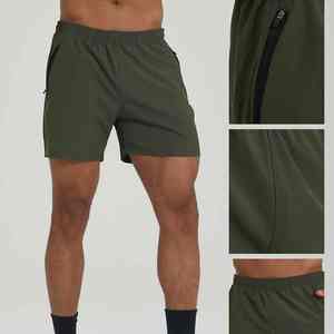 Pantalones Cortos Deportivos Transpirables para Hombre, Elásticos, de Secado Rápido, de Poliéster y Elastano, para Entrenamiento al Aire Libre, para Correr - Product Image 5