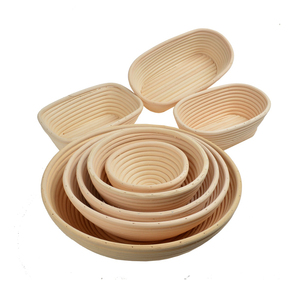 ตะกร้าหวายทรงรีทำจากเวียดนามพร้อมแผ่นรองถอดได้และที่ขูดสำหรับเก็บเค้ก - Product Image 6