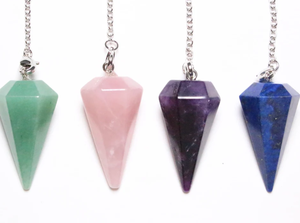 Pendule en lapis Lazuli pierre précieuse naturelle, 1 pièce, à facettes, en Agate, prix spécial - Product Image 4