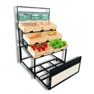 ADONG Heavy Duty Metal Supermarket & Fresh Produce Display Rack | Display Stand | Rust Proof | OEM Vietnam | A42 - Product Image 1