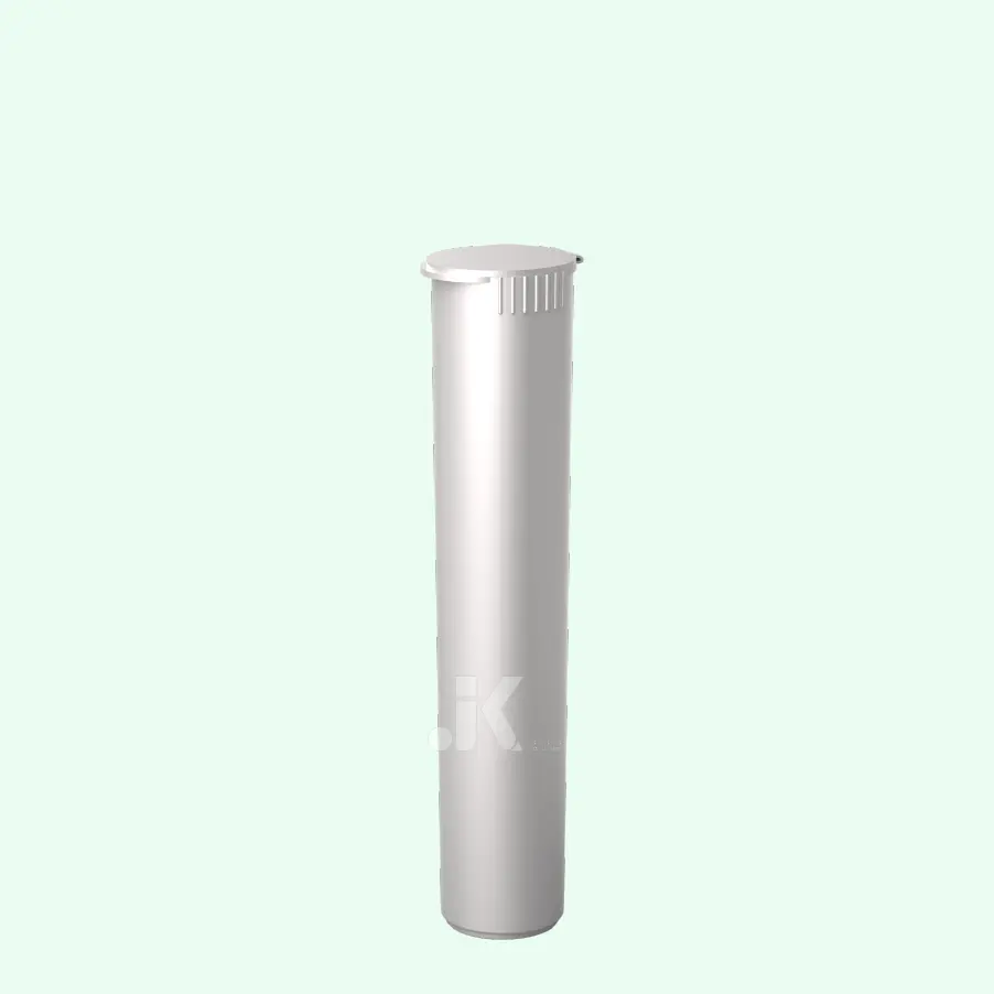 From JK Global MANUFACTURER THE BEST LANDING COST 95mm Pre-Roll Tube child resistance Packaging COMPOSTABLE POPTOP VIALS M0676