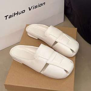 Chaussures décontractées pour femme printemps-été, respirantes, antidérapantes, tendance et élégantes, avec empeigne en maille pour l'extérieur - Product Image 1