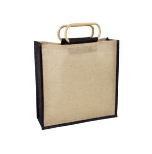 Custom Printed Logo Eco-friendly Medium Size Plain Square <b>Canvas</b> <b>Shopping</b> <b>Bags</b> Zipper Closure Long Handle Factory Price - Product Image 1