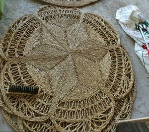 Eco-friendly Naturally Wicker Crafts - Sedge Mat Used for Decoration Home With Modern Designed - Product Image 4