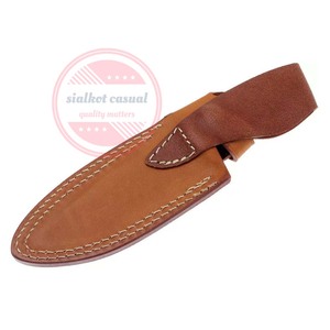 Étui en cuir véritable avec logo personnalisé pour couteaux gaine de cuisine pour couteaux - Product Image 2