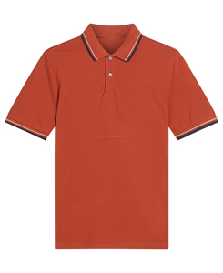 Men's Knitted Printed Polo Shirts with Premium Fabric Comfortable Breathable Woven Label 180g Embroidered Button-<b>Down</b> - Product Image 1
