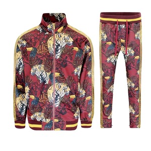 Men's High Quality Custom Design Sublimation Tracksuit New Arrival Stylish Sports Wear 100% Cotton for Winter Sports - Product Image 4