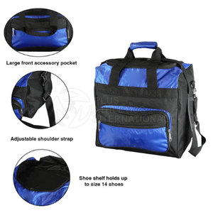 Bolsa de bolas de bolos Buena capacidad Protección acolchada Proveedor de fábrica OEM Bolsa de bolas de bolos - Product Image 6