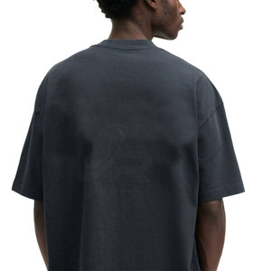 Camisetas ajustadas para hombre con lavado ácido, hechas con material de alta calidad, ropa para hombre, camisetas con lavado ácido - Product Image 2