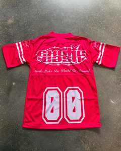 เสื้อยืดกีฬาคอวีสำหรับผู้ชายเสื้อยืดใส่เล่นฟุตบอลทรงหลวมไซส์ใหญ่พิเศษโลโก้ตามสั่ง - Product Image 1