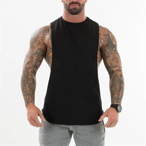 High Quality Custom <b>Men's</b> Gym <b>Tank</b> <b>Top</b> <b>for</b> Summer Casual Fitness Sportswear Breathable Knitted <b>Tank</b> <b>Top</b> <b>for</b> <b>Mens</b> - Product Image 4