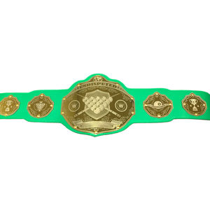 High Quality Heavy Duty Customizable Leather/Steel Championship <b>Belts</b> Eco Friendly Durable Waterproof for <b>Wrestling</b> - Product Image 1