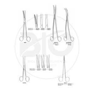 Ciseaux Bruns en acier inoxydable de haute qualité, ciseaux Lister, ciseaux universels avec instruments chirurgicaux en carbure de tungstène - Product Image 5