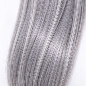 Peluca Judía Gris Natural, Larga, con Base de Seda, Sheitel, Cabello Humano Remy, Peluca de Encaje para Mujeres Ortodoxas - Product Image 4
