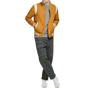 New Arrival <b>Top</b> Trends High Quality New Fashion Style With Pockets Men's Clothing Jackets College Baseball Jacket For Men - Product Image 5