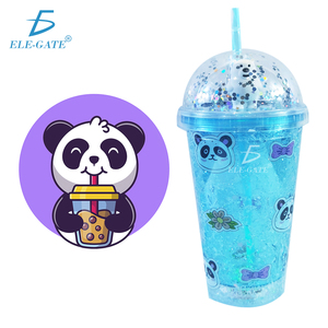 Bicchiere da 450 ml con Luce LED, Cannuccia Riutilizzabile, Isolamento Termico, Alimentato a Batteria - Product Image 6