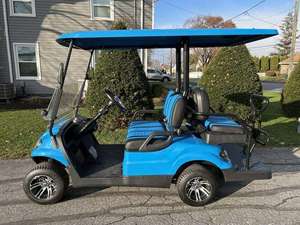 Voiturette de golf électrique haut de gamme 4 places avec batterie au lithium et kit homologué pour la route, temps de charge de 5 à 7 heures, autonomie de 90 km - Product Image 5