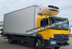 NEW/<b>USED</b> MANUEL DIESEL 2017 MERCEDES BEN Z ATEGO 1524 <b>REFRIGERATOR</b> <b>TRUCK</b> 4X2 CARGO <b>TRUCK</b> BOX <b>TRUCK</b> FOR SALE - Product Image 2