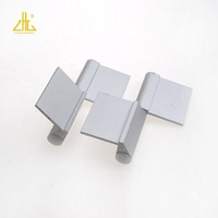 Profil de charnière de porte en aluminium 6063-T5, charnière en aluminium anodisé pour porte de placard et système de porte industrielle