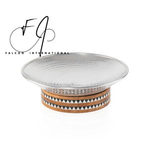 Tazón de técnica pulida para el hogar y la cocina, tazón de frutas secas y dátiles, tazón decorativo martillado de Metal de alta calidad seguro al por mayor - Product Image 5