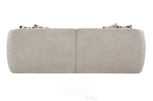 ชุดโซฟาดีไซน์หรูหราทันสมัย สีสั่งทำได้ รูปทรงตัวแอล สำหรับห้องนั่งเล่นในอพาร์ทเมนต์หรือวิลล่า ดีไซน์เฉพาะตัว หุ้มเบาะอย่างดี - Product Image 6