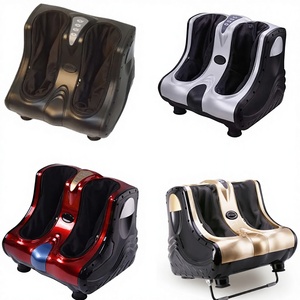 Masseur électrique pour les pieds avec chaleur, pression d'air et vibrations, rouleau de massage pour les mollets, batterie lithium-ion pour le massage des jambes - Product Image 1