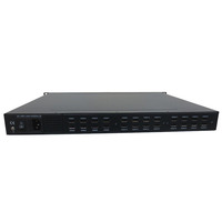 Full HD 1080P 24 canales a IPTV ASI H264 MPEG4 IP MPTS SPTS Cable TV Codificador de video digital