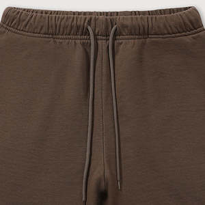 Short de sport décontracté en coton éponge français lourd personnalisé pour hommes - Product Image 4