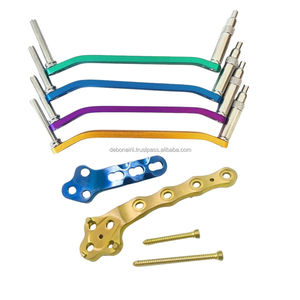 Ensemble d'instruments orthopédiques manuels fabriqués au Pakistan, plaque de verrouillage de 1,6 mm, outils chirurgicaux vétérinaires, hôpital DEBONAIRII, garantie de 2 ans - Product Image 4