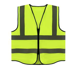 Chaleco DE SEGURIDAD reflectante de alta visibilidad con bolsillos, ropa de trabajo de construcción para hombres y mujeres con logotipo personalizado, tamaño y color - Product Image 5