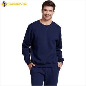 Softstyle Crewneck Sweatshirt Pullover Fleece <b>Men</b> Women Unisex Casual Winter Streetwear OEM Manufacturer basics/cotton blended - Product Image 2