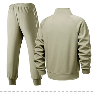 Chándal Deportivo Transpirable de Algodón 100% Estampado para Hombre, Invierno 2025, para Entrenamiento Físico de Talla Grande - Product Image 4