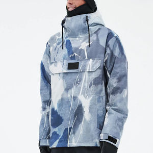 Offre spéciale, veste de ski unisexe HardShell/ Softshell, veste chaude isolée de la neige imperméable et coupe-vent avec sweat à capuche, combinaison de ski personnalisée - Product Image 6