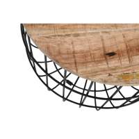 Table basse en fil de bois Merlin Mango