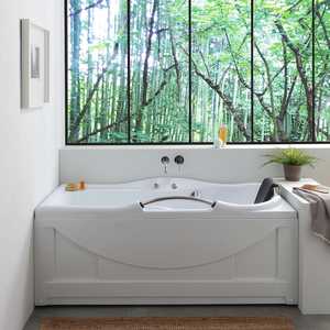 อ่างอาบน้ำไฮโดรมาสสาจทรงสี่เหลี่ยมขวา DORIS - Product Image 1