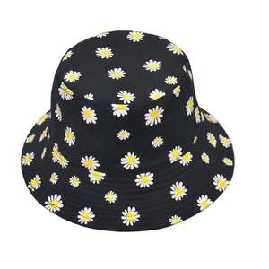 2023 élégant mode impression réversible seau chapeau personnalisé velours côtelé broderie pêcheurs seau chapeaux - Product Image 3