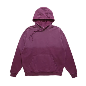 Sudaderas con Capucha de Invierno Unisex de Alta Calidad, Lavadas al Ácido, Ecológicas, de 340 g/m², Sudaderas Extra Grandes para Hombre - Product Image 3
