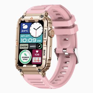 นาฬิกาสมาร์ทวอทช์กีฬากันน้ำ หน้าจอ IPS 1.57 นิ้ว รองรับการโทร พร้อมผู้ช่วยเสียง AI ขายส่ง - Product Image 2