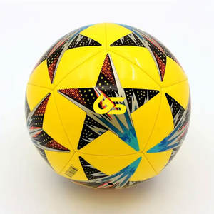 คุณภาพสูงการแข่งขันอย่างเป็นทางการลูกฟุตบอล PVC ทนทานต่อการสึกหรอขนาดที่กําหนดเองลูกฟุตบอล - Product Image 6