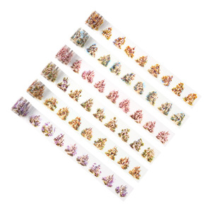 Vật nuôi không thấm nước tự làm lều Chất liệu die-cut Washi băng trang trí cảnh quan CuộN dính dính - Product Image 3