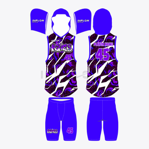 Uniforme de Fútbol Americano 7 contra 7 con Capucha y Compresión para Jóvenes, Personalizado con Logotipo, Jersey sin Mangas Sublimado con la Bandera de 7 contra 7 - Product Image 6