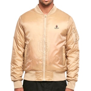 Chaqueta Bomber de Invierno para Hombre ORSON SPORTS, Último Diseño, 100% Poliéster, Cuello Alto, Impermeable, Venta al Por Mayor con Colores y Logotipo Personalizados - Product Image 1