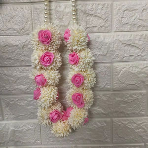 Francia Varmala con de flor para Francia boda mala, Milni y entrada Mala, Varmala novia y novio, decoración de ceremonia Barat - Product Image 1