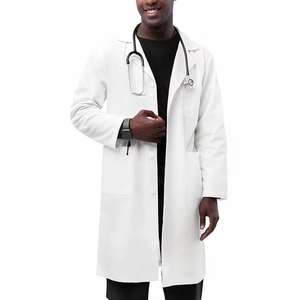 Kivotech Blanc Tricoté Tissu Médecin Hôpital Blouse Lab Blouse Du Pakistan Hôpital Vêtements Infirmière Uniforme 0% tarif - Product Image 1
