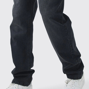 กางเกงผ้ายีนส์ขาตรงสไตล์วินเทจสำหรับผู้ชายกางเกงทรงหลวมขาตรงพิมพ์ลายฮิปฮอป - Product Image 6