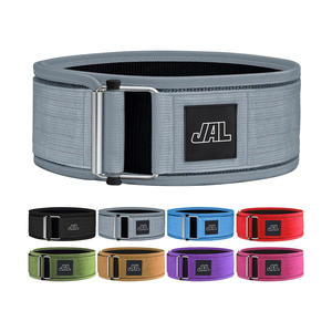 Vente en gros Ceinture d'haltérophilie en nylon à verrouillage rapide Ceintures d'haltérophilie d'entraînement de musculation de fitness et de musculation - Product Image 2